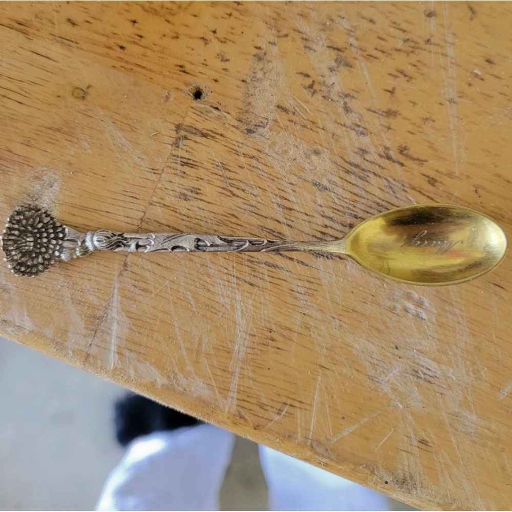 1885 Tiffany & Co Dandelion Spoon Ring in Sterling Silver Spoon by T& Co. #19 - Picture 14 of 15